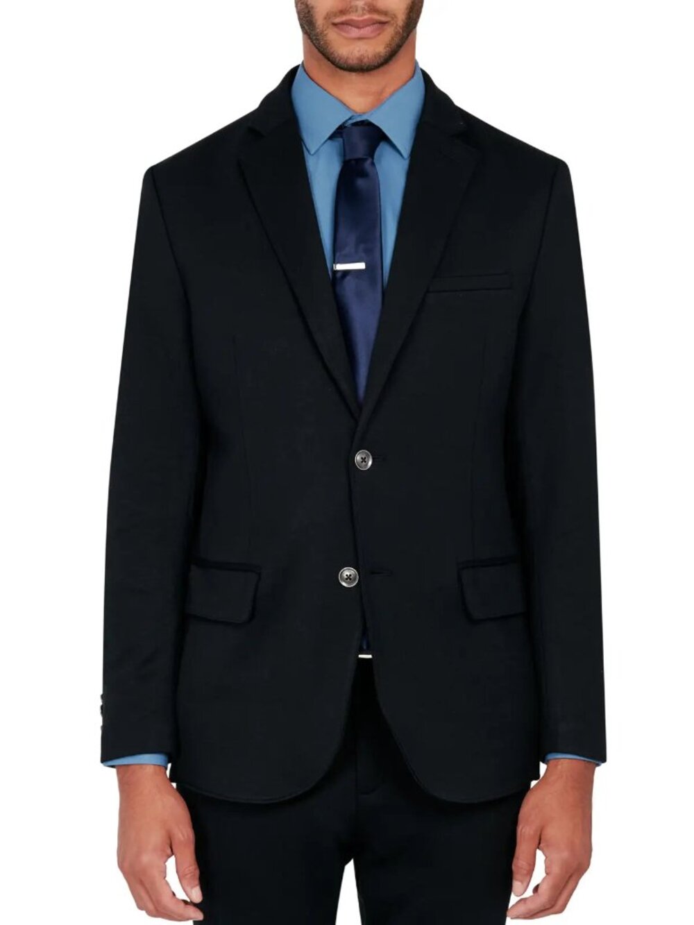 Brooklyn Brigade Black Knit Blazer